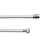 خرطوم دش بحلقة 1.5 متر - فضي